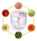 Processador De Alimentos Legumes Alho Manual Grande 900ml - RY HOME