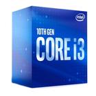 Processador Intel Core i3-10100 3.6GHz 4.3GHz Turbo)  Quad Core 8 Threads LGA 1200 Vídeo Integrado