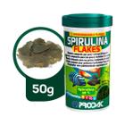 Prodac Spirulina Flocos 50G Melhora Imunidade Destaca Cor