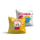 PRODUTO OFICIAL Almofada 30x30 Monica Toy - Turma da Monica
