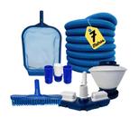 Produtos Para Piscina kit Limpeza Fibra Vinil Alvenaria