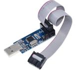 Programador Gravador ATMEL AVR USBasp com Cabo ISP 10 pinos Compativel com Arduino