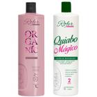 Progressiva Orgânica + Progressiva Quiabo Passo 2 Gloss 1Lt Rofer Profissional