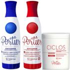 Progressiva Portier Exclusive 1 Litro + Ciclos B-Tox Mask 1Kg Original!