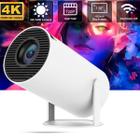 Projetor 1080P Bivolt Branco Portátil Suporta 4K Wifi - Bivena