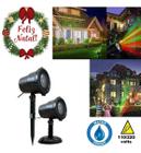 Projetor de Natal Led Natalino Desenhos Laser Espeto Jardim