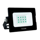 Projetor Holofote LED 10W Luz Verde Bivolt 550 Lumens Elgin