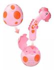 Projetor Infantil Desenho Ovo Girafa Dino( rosa)