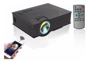 Projetor Mini UC68 Unic Wifi 1800 Lumens HDMI - UNIC Projetor