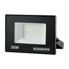 Projetor Refletor LED 30W Branca Fria Bivolt Economax