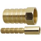 Prolongador para Registro Fabrimar 1/2-3/4-1 - 40mm Blukit Dourado