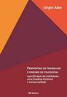 Propostas de trabalho e ensino de filosofia. especificidade das habilidades - EDITORA MODERNA - CADASTRO LI