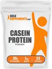 Proteína em pó BulkSupplements.com Caseína 1 kg (30 g/porção)