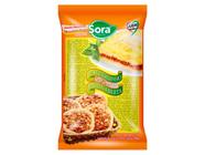 Proteína Texturizada Soja PTS Vegana Escura Média Sora 400g