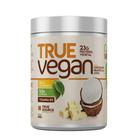 Proteína vegana true vegan - chocolate branco com coco - 418g