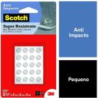 Protetor ANTI-IMPACTO 3M SCOTCH Redondo Pequeno 20 Unidades