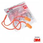 Protetor Auditivo 3m Espuma Auricular Com Cordão Kit Com 50 Pares