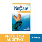 Protetor Auditivo com 2 Pares Nexcare