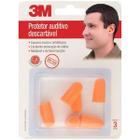 Protetor Auricular 3M 1100 Espuma Ouvidos Abafador 3 Pares