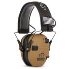 Protetor Auricular Eletrônico Abafador Dobravel Para Ouvido Tático Tiro Esportivo e Caça