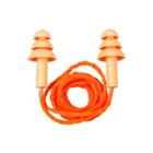 Protetor Auricular Silicone Laranja 15dB EPI - 10 Unidades - Protect Quality