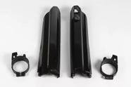 Protetor De Bengala Ufo Yzf 250 01/04 + Yzf 450 03/04 + Wrf 250 01/04 + Wrf 450 03/04 + Yz 125 Preto