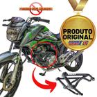 Protetor De Carenagem Fan 160 Stunt Race Preto Brilho