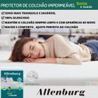 Protetor de Colchão Casal Impermeável Altenburg Sono e Saúde 140x190x36 - Ação Antimicrobiana - Ajuste Perfeito para o Colchão - Lávável em máquina