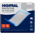 Protetor de Colchão Descartável Higifral G - 80x1.50 - c/ 5 Un