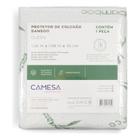 Protetor De Colchão Impermeável Bamboo Cama Casal Queen