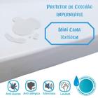 Protetor de Colchão Impermeável Mini Cama Infantil 70x150cm Arrumadinho Enxovais