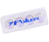 Protetor de Ouvido de Silicone Soft - TRANSPARENTE - único - Poker