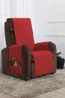 Protetor De Poltrona Classic Vermelho Decorall