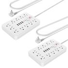 Protetor de sobretensão Power Strip JouleLoom 11 tomadas 4 USB 2 USB C