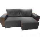 Protetor de sofá assento sem contar os braços 1,30 2 módulos retrátil e reclinável forrado com fixador para prender no e