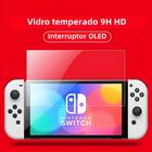 Protetor de Tela de Vidro Temperado para Nintendo Switch OLED (3 Unidades)