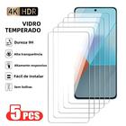 Protetor De Tela Xiaomi Redmi Note Series Vidro Temperado Transparente HD De Alta Definição 4G 5G