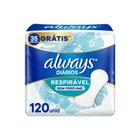 Protetor Diario Always Respiravel 120 Un - Procter Gamble Ind