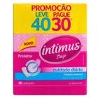 Protetor Diário Intimus Days Sem Perfume Leve 40 Pague 30 Unidades