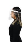 Protetor facial face shield transparente com cinta de silicone 5 unidades - LTP