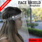 PROTETOR FACIAL - KIT COM 5 PEÇAS - FACE SHIELD HOSPITALAR- Máscara tipo escudo facial