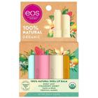 Protetor Labial Eos 100% Natural Organic 4 Unidades X 4G