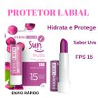 Protetor Labial Hidratante com Cor FPS 15 Uva Dermachem