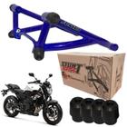 Protetor Motor Carenagem Stunt Race Xj6 Xj 6 2010-2018 Azul