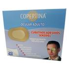 Protetor Ocular Adulto Estéril Bege 58 x 82 mm (COPERTINA) - Caixa com 20 Unidades