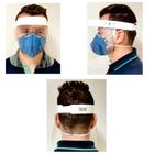 Protetor para Proteção Facial Reutilizável e Ajustável Escudo Transparente