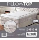 Protetor pillow top macio e confortavél 1,40 x 1,90 x 0,30 cm de altura cama colchão casal trisoft
