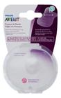 Protetor Seios Transparente Ultra Fino Avet Nariz Bebê Livre Acesso para Contato com a Mãe 15mm 2un