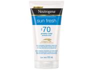 Protetor Solar Corporal Neutrogena FPS 70 - Sun Fresh 120ml
