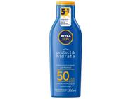 Protetor Solar Corporal Nivea FPS 50 Sun - Protect & Hidrata 200ml